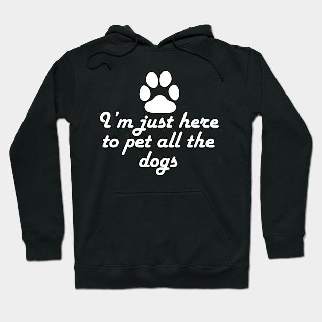 Pet the dogs Hoodie by Sham